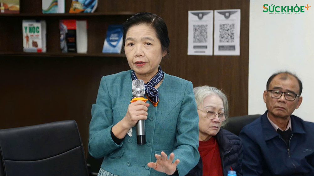 PGS.TS.BS Lê Thị Bạch Mai phát biểu tại Hội nghị