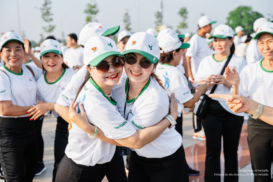 Không khí sôi nổi khi các Thành Viên Herbalife tham gia tại sự kiện