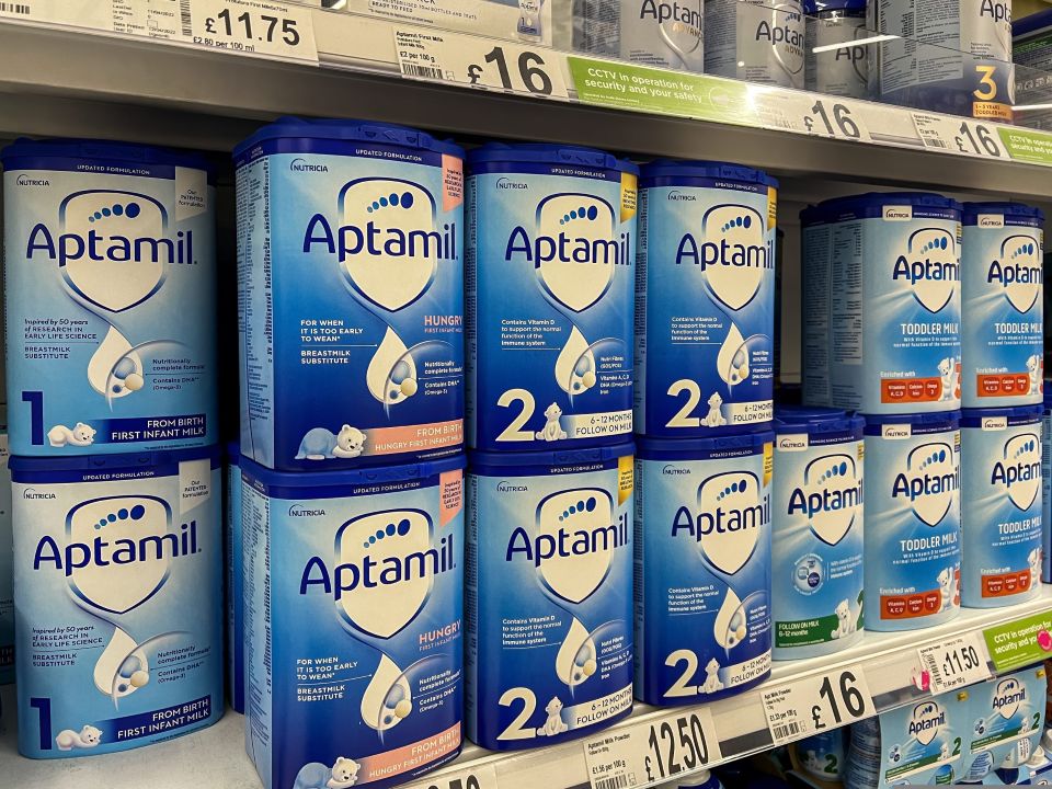 Sữa Aptamin do Tập đoàn Danone (Pháp) sản xuất - Ảnh minh họa