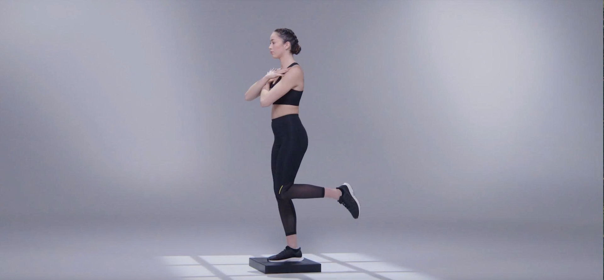 Chú ý giữ thăng bằng khi tập luyện