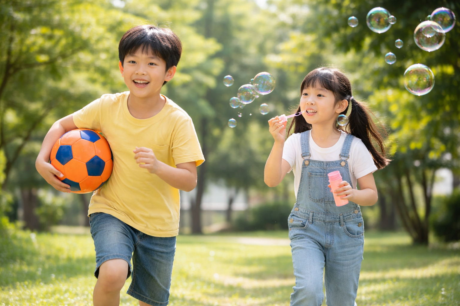 Hãy để trẻ có khoảng thời gia vui chơi bên ngoài