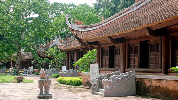 Một góc tại khu Di tích Lam Kinh