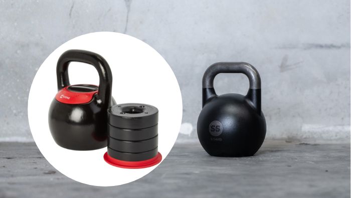 Nhiều loại tạ chuông có thể dễ dàng điều chỉnh trọng lượng