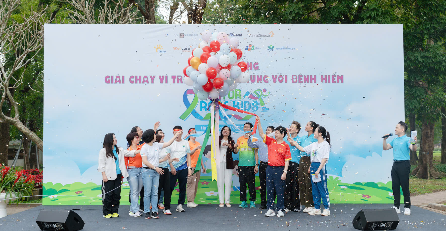 Lễ phát động chạy vì bệnh nhi mắc bệnh hiếm với sự đồng hành của AstraZeneca