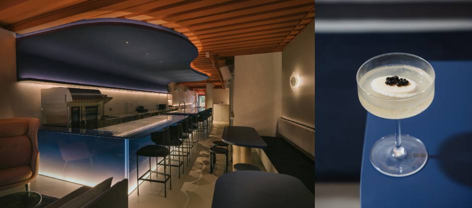 Không gian quán cocktail Fura - Ảnh: fura.space