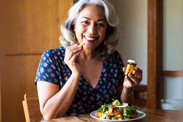 Vitamin A, D, E, K được hấp thụ hiệu quả hơn khi dùng cùng bữa ăn có chứa chất béo lành mạnh