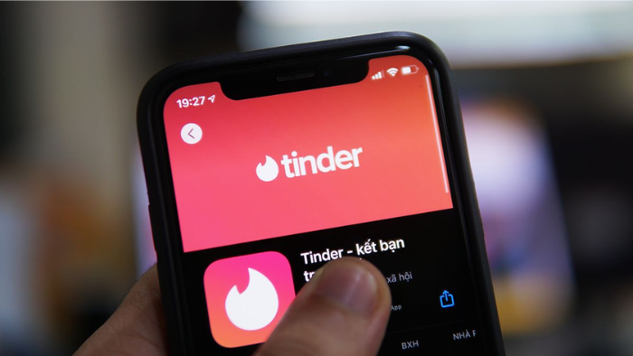 Hiện nay Tinder đang là ứng dụng hẹn hò có nhiều người dùng nhất tại Việt Nam 