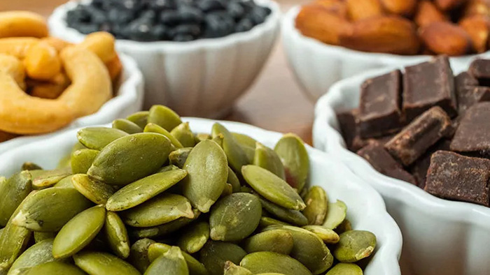 Magne có trong các loại hạt là dưỡng chất quan trọng với sức khỏe tinh thần