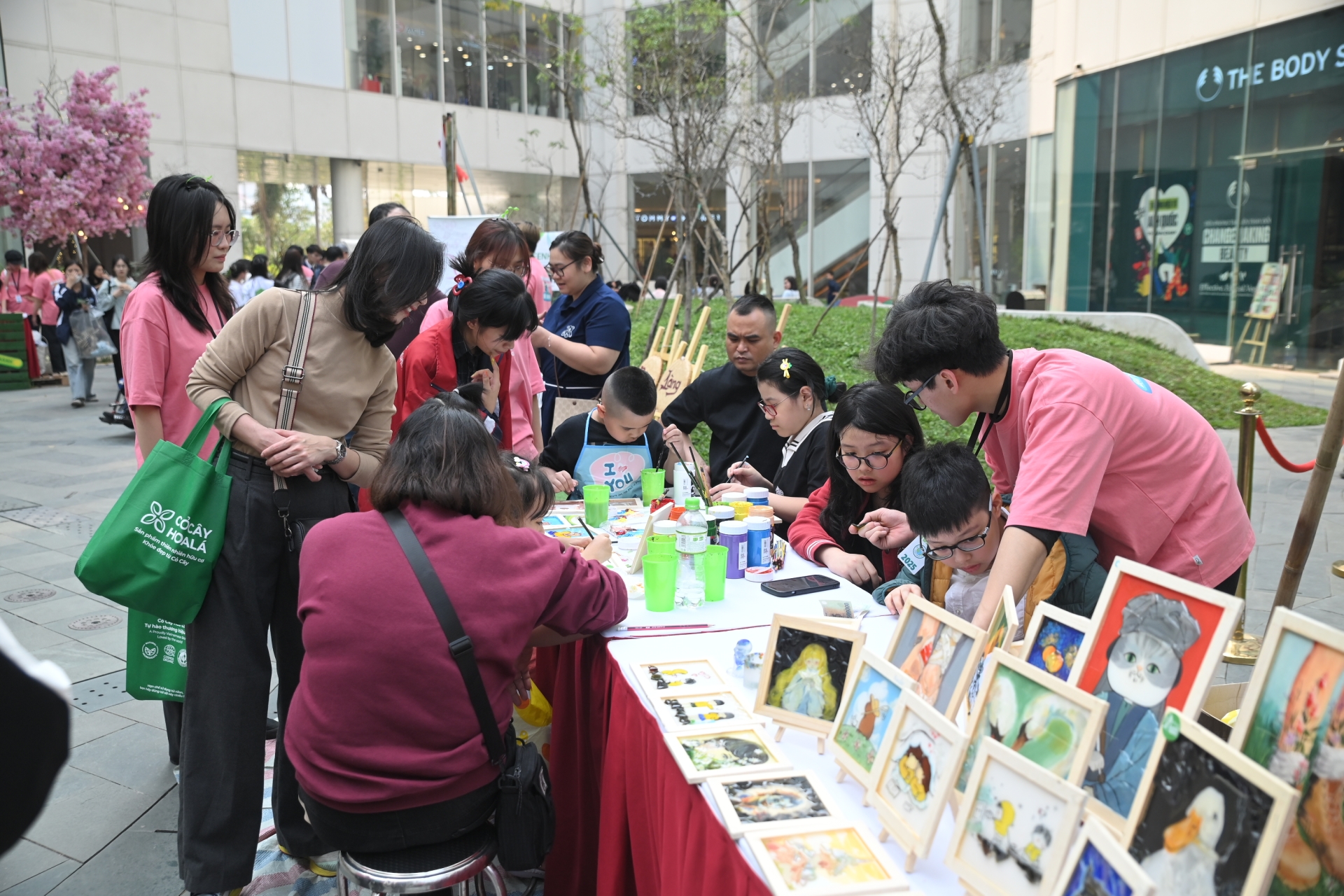 Nhiều hoạt động trải nghiệm ý nghĩa được triển khai - Ảnh: Ban tổ chức cung cấp