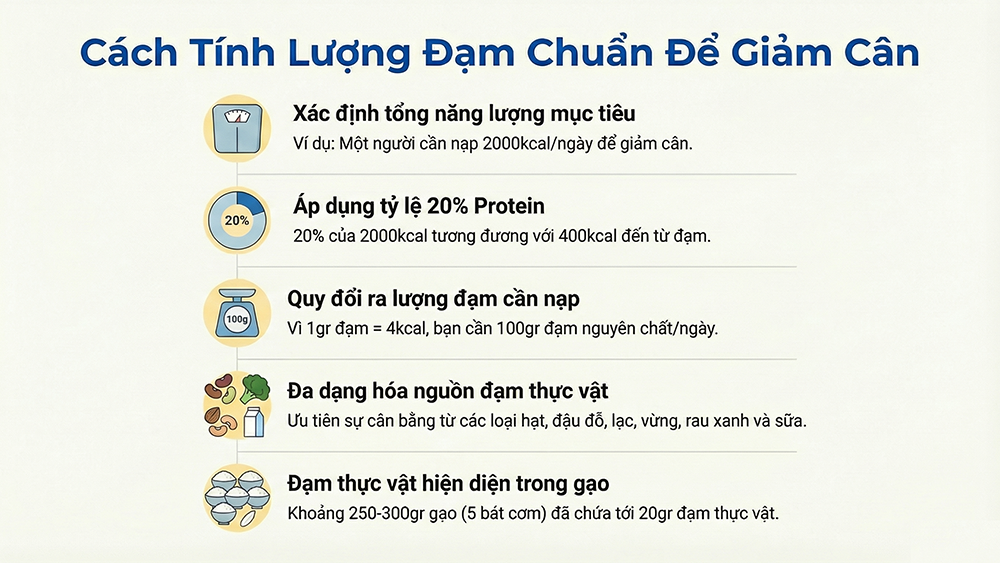 Bác sĩ hướng dẫn cách quy đổi từ nhu cầu năng lượng sang lượng thực phẩm cụ thể để người dân dễ dàng áp dụng