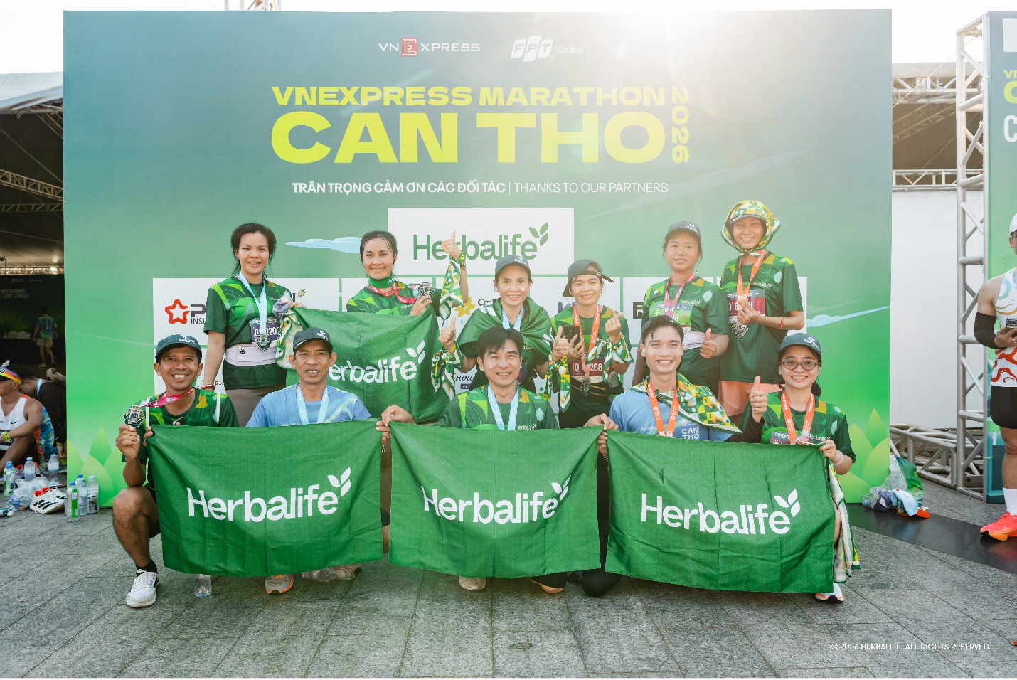 Herbalife Việt Nam đã đồng hành cùng giải chạy VnExpress Marathon 2 năm liên tiếp