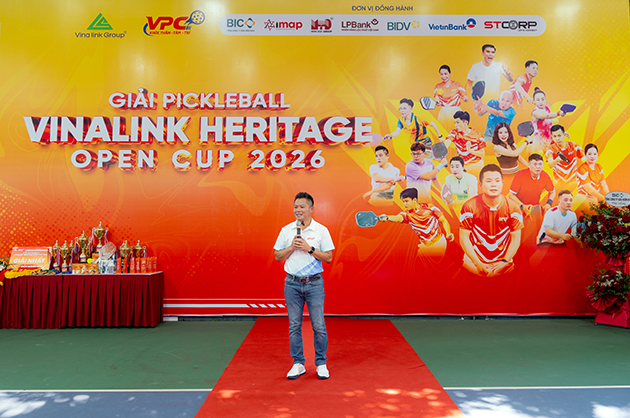 Tổng Giám đốc Vinalink Group – Nguyễn Đức Anh chia sẻ cảm xúc tại sự kiện.
