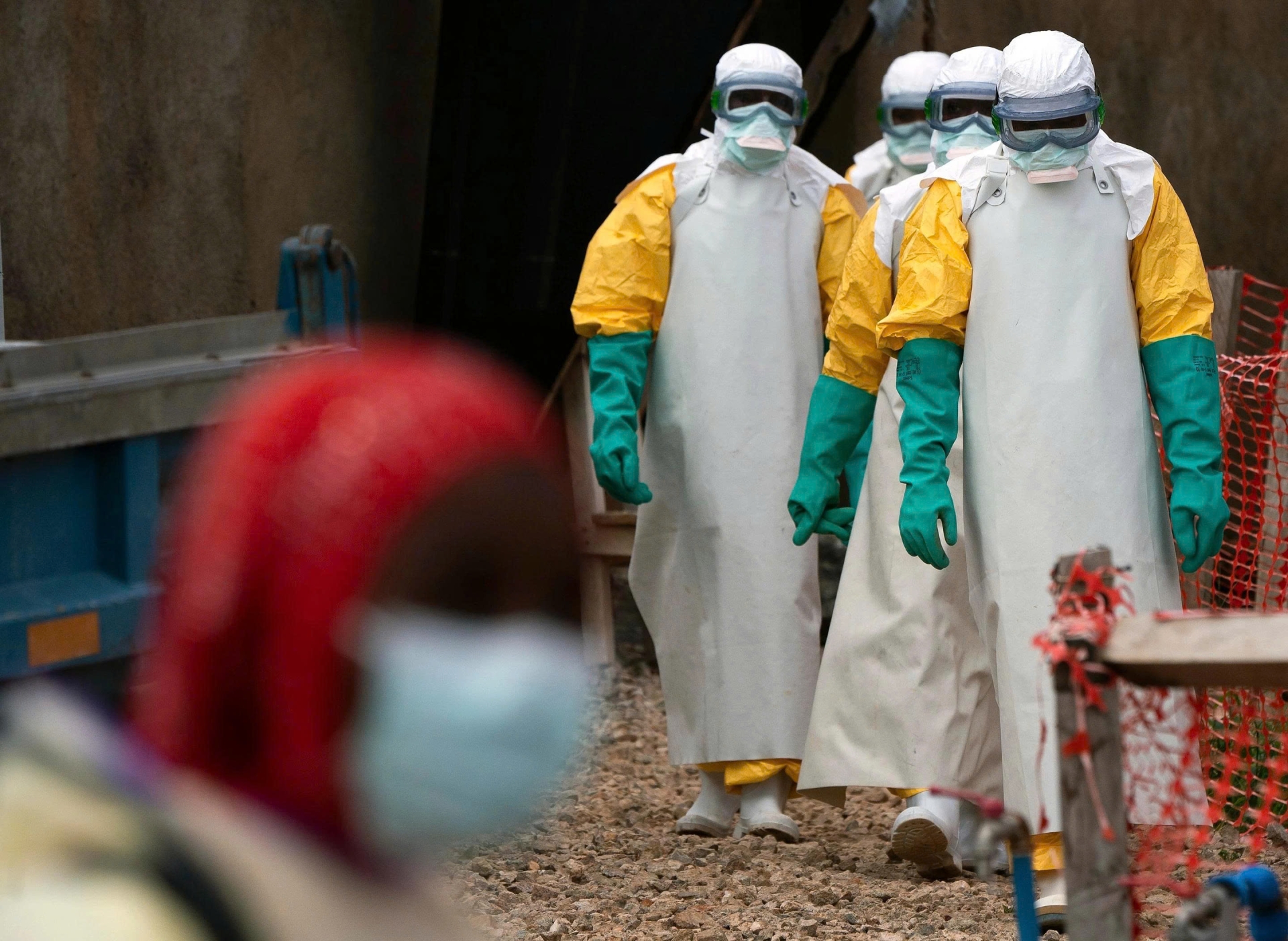  Ebola được xác định là bệnh truyền nhiễm nguy hiểm - Ảnh: Jerome Delay/AP