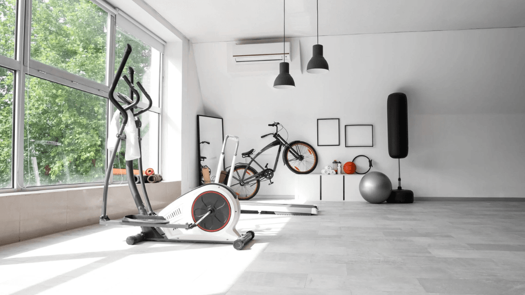 Tập trong phòng điều hòa giúp cơ thể tránh nguy cơ mất nước