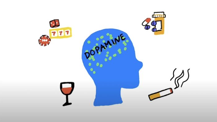 Cần tránh lạm dụng chất kích thích và những hành vi gây nghiện, làm tăng dopamine nhất thời