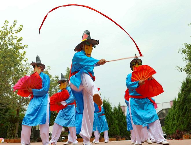 Trò diễn Xuân Phả nổi tiếng xứ Thanh - Ảnh: Hội Di sản Văn hoá Việt Nam