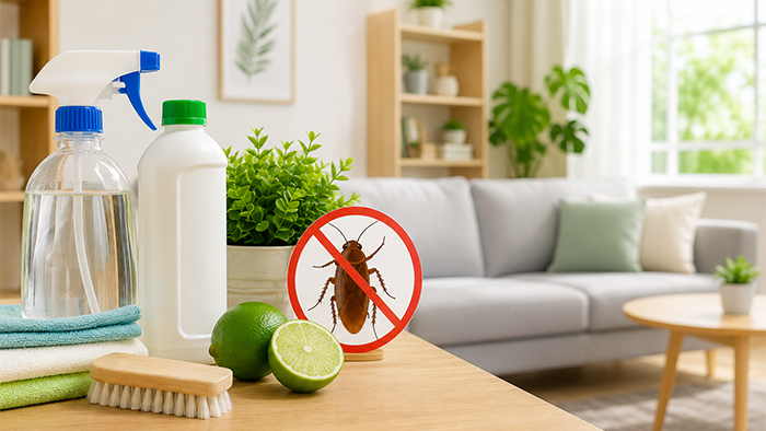 Giữ môi trường sống sạch sẽ giúp hạn chế nguy cơ dị ứng do gián