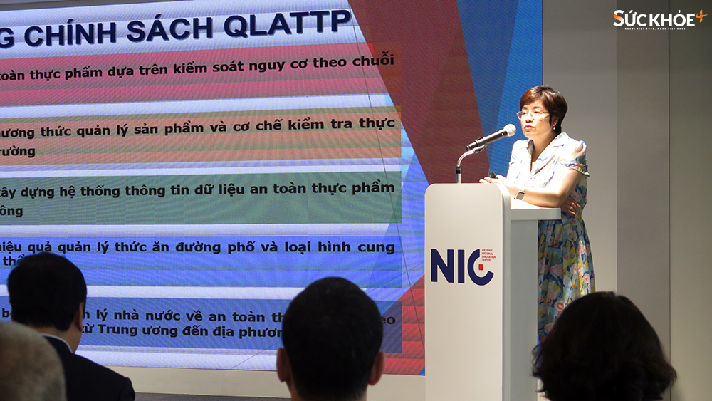 ThS. Lương Thu Vinh chia sẻ về định hướng quản lý an toàn thực phẩm dựa trên đánh giá nguy cơ
