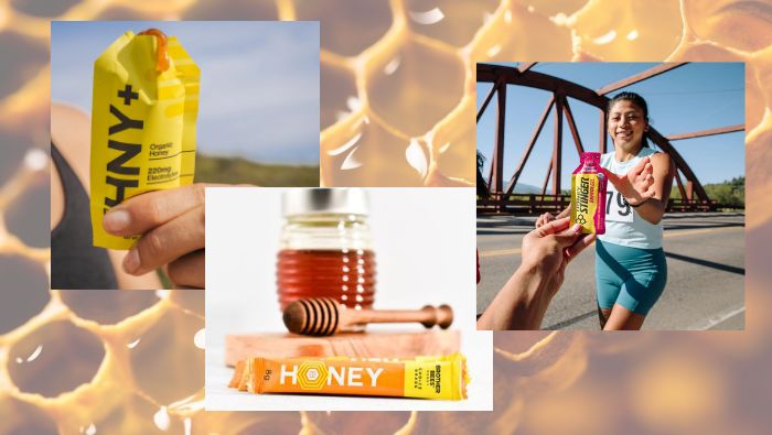 Nhiều nhãn hiệu đã phát triển sản phẩm gel thể thao tiện lợi chứa thành phần chính là mật ong