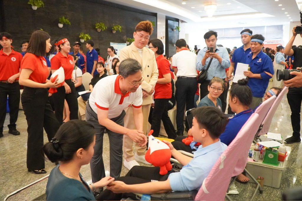 Người dân TP.HCM tham gia hiến máu, hưởng ứng Hành trình đỏ 2026 - Ảnh: Truyền thông Hành trình Đỏ