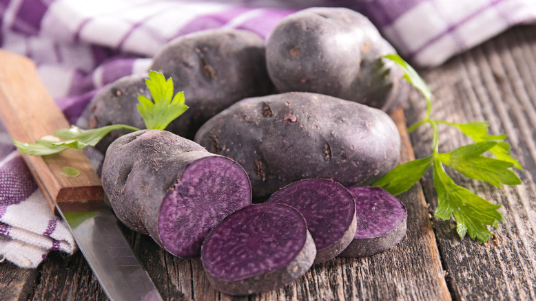 Hoạt chất anthocyanin trong khoai tím được các nghiên cứu chứng minh có khả năng chống oxy hóa