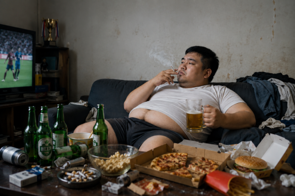 Bia rượu, thuốc lá, đồ ăn nhanh và một lối sống không lành mạnh đều có thể là nguyên nhân gây rối loạn cương dương, ảnh hưởng nặng nề tới sức khoẻ.