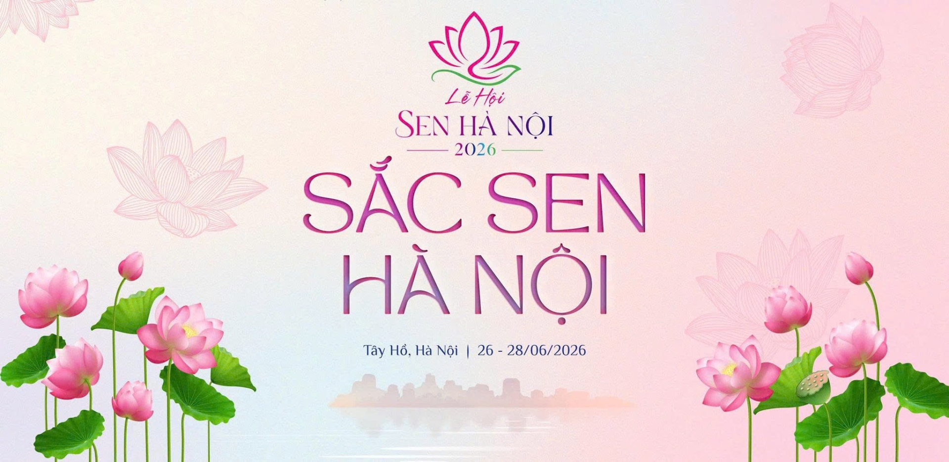 Lễ hội Sen Hà Nội tổ chức từ ngày 26/6 đến 28/6/2026 - Ảnh: Ban tổ chức