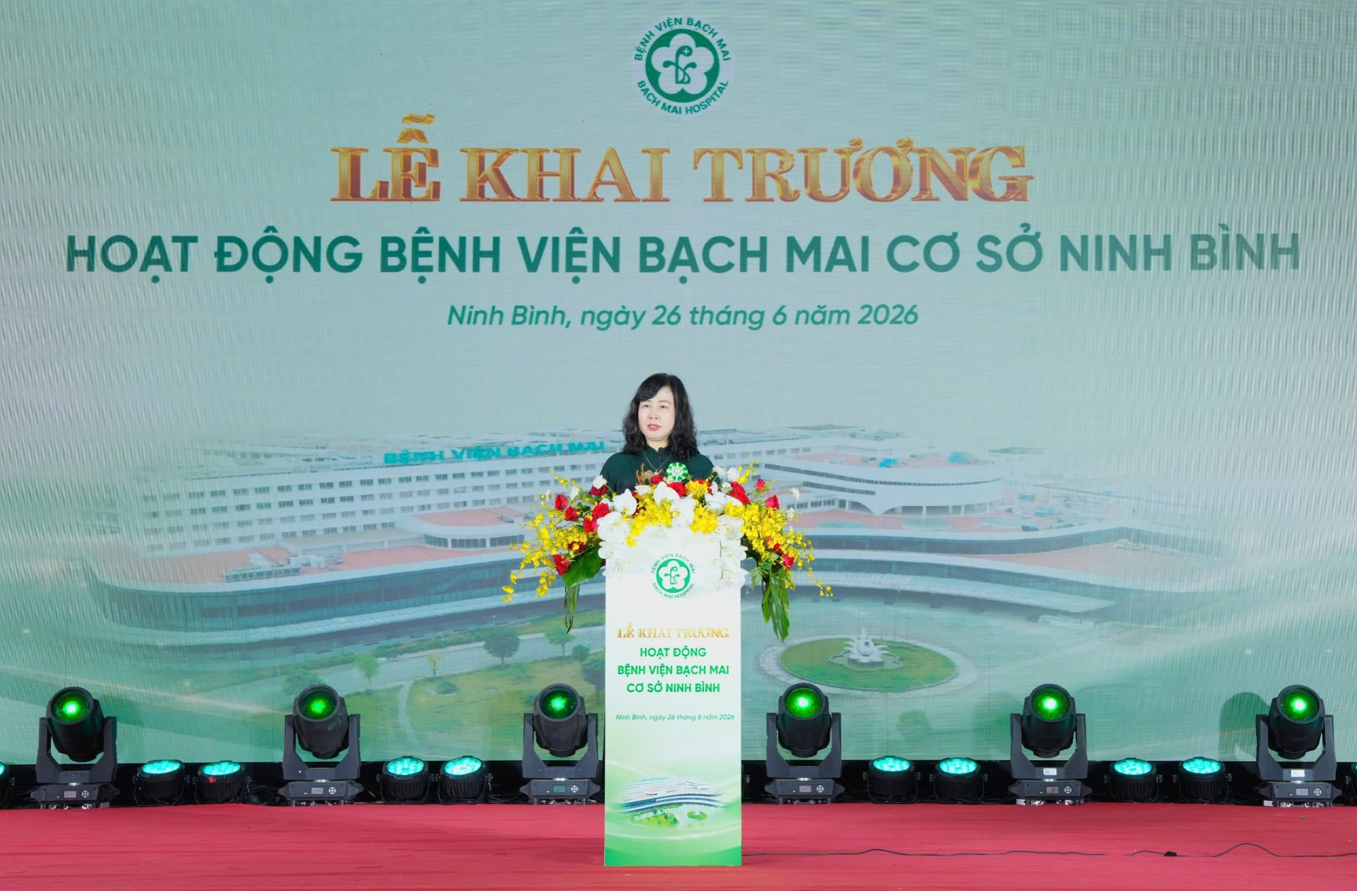 Bộ trưởng Bộ Y tế Đào Hồng Lan phát biểu tại chương trình - Ảnh: Thế Anh/Sức Khỏe+

