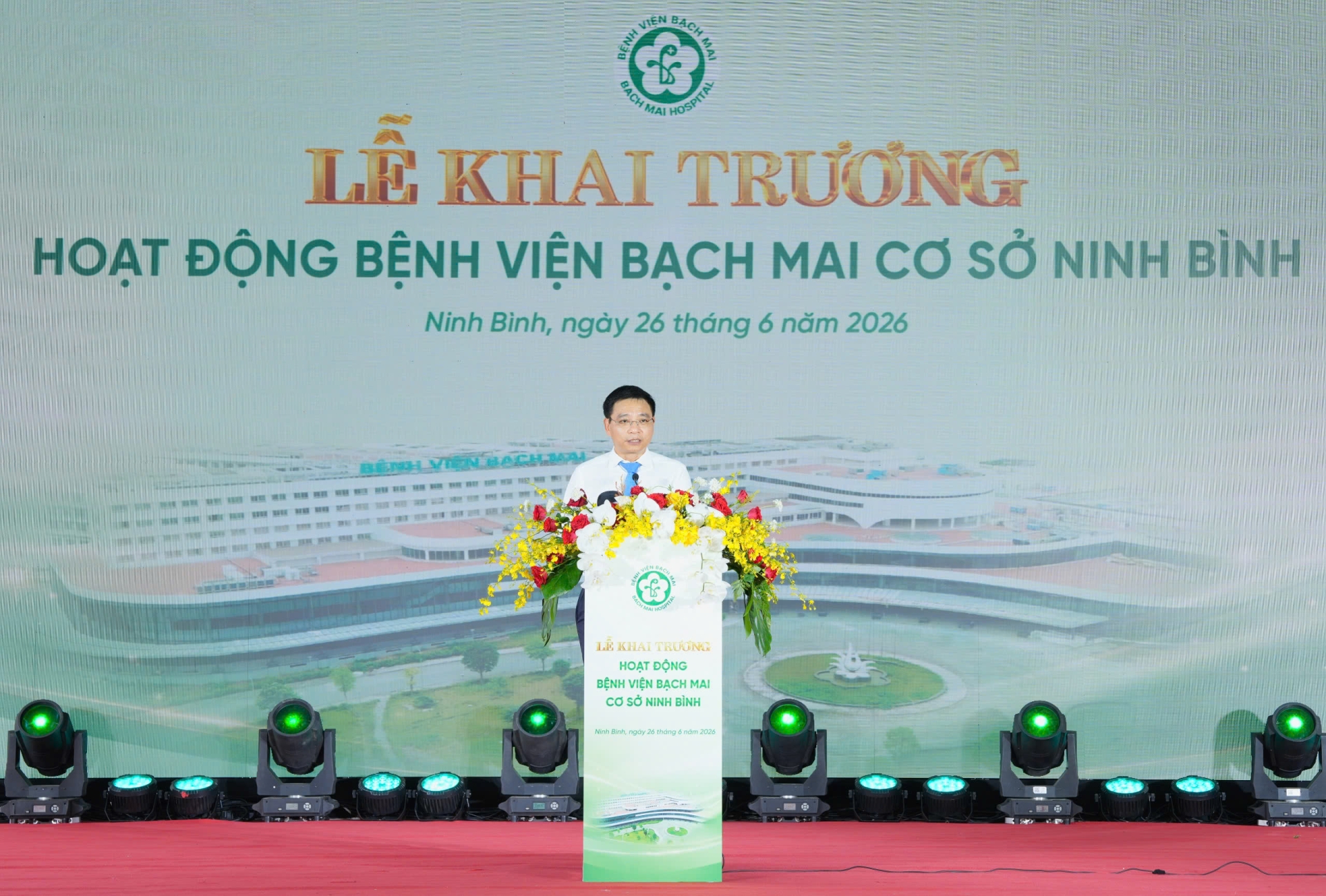 Phó thủ tướng Chính phủ Nguyễn Văn Thắng phát biểu tại chương trình - Ảnh: Thế Anh/Sức Khỏe+

