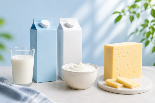 Những lựa chọn phù hợp gồm sữa tách béo, sữa chua không đường hoặc ít béo, sữa chua Hy Lạp và các loại phô mai ít béo.