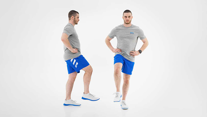 Đứng trên một chân trong ít nhất 10 giây để kiểm tra khả năng giữ thăng bằng 
