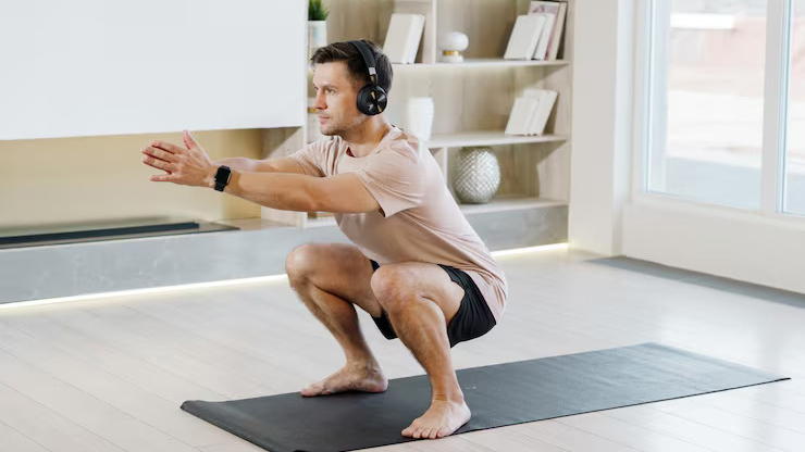 Khả năng ngồi xổm sâu giúp kiểm tra độ linh hoạt của khớp hông và sức mạnh của các nhóm cơ thân dưới