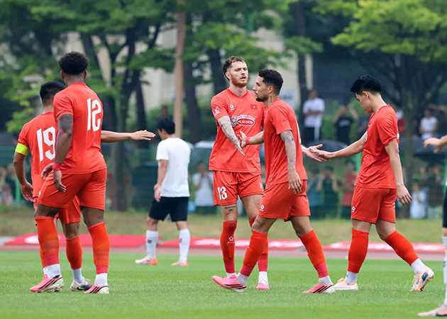 Những ngôi sao tấn công này giúp HLV Kim Sang-sik có nhiều hơn những sự lựa chọn cho mỗi đối thủ - Ảnh: VFF