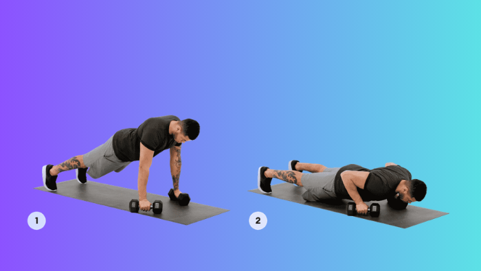 Chống đẩy nâng cao tay giúp mở rộng biên độ chuyển động cơ ngực