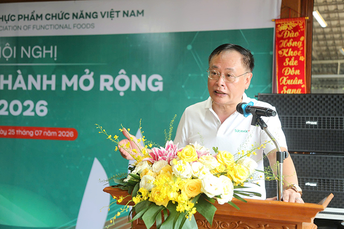 Nhà báo Vi Quang Đạo - Tổng Biên tập Tạp chí sức khỏe+ tổng kết hành trình 15 năm Tạp chí trở thành tiếng nói chính thống của ngành Thực phẩm chức năng