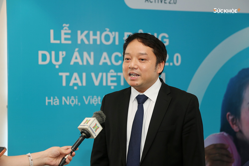 TS.BS Tống Trần Hà, Phó Cục trưởng Cục Bà mẹ và Trẻ em (Bộ Y tế) chia sẻ tại buổi lễ - Ảnh: Hiệp Nguyễn/Sức Khỏe+