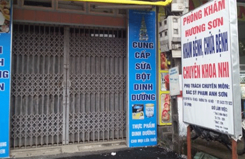 Một năm 2 trẻ tử vong tại phòng khám tư Hương Sơn