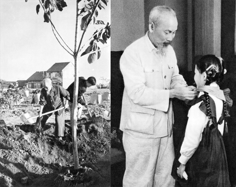 Ngắm nhìn lại những hình ảnh lịch sử xúc động về Chủ tịch Hồ Chí Minh - Ảnh 30