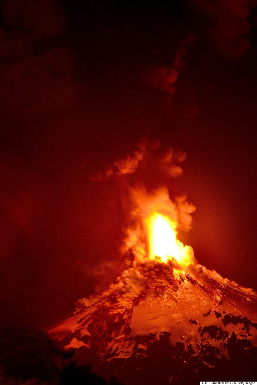 Cảnh tượng kỳ vỹ của núi lửa Chile phun trào - Ảnh 8