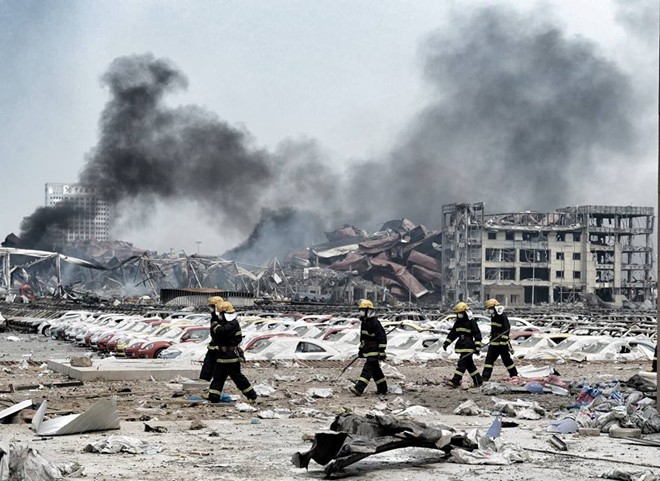 Toàn cảnh vụ nổ kinh hoàng ở Thiên Tân: 112 người chết, 700 người bị thương - Ảnh 8
