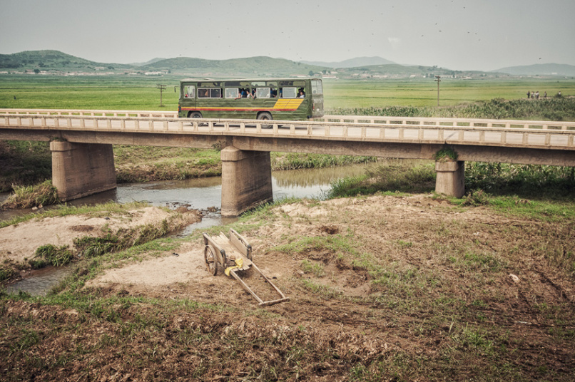Một phần hệ thống vận tải đường bộ của Triều Tiên