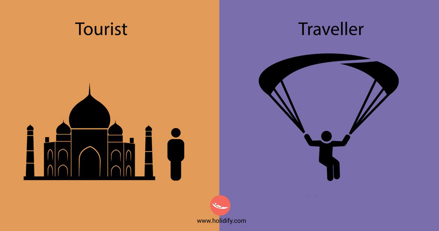 Nhìn vào chùm ảnh minh họa này, bạn sẽ biết mình là tourist hay traveller - Ảnh 13