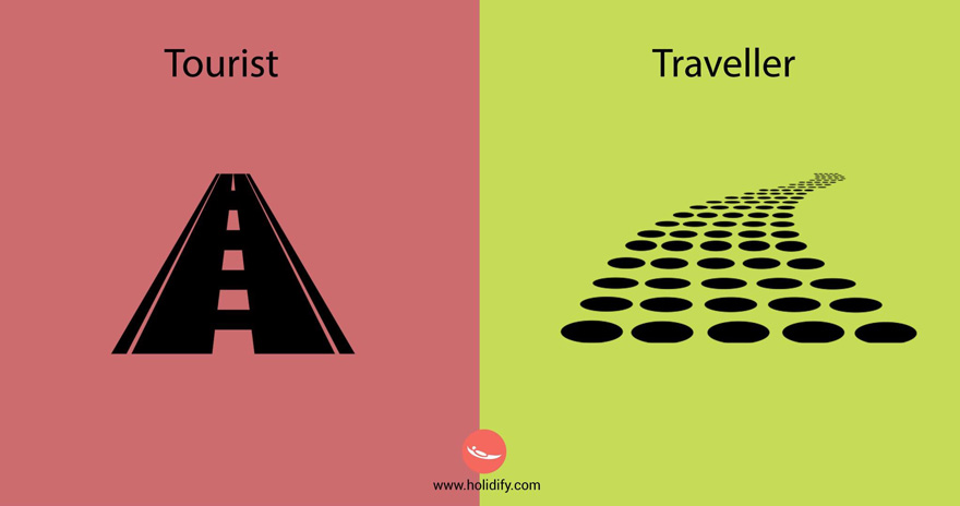 Nhìn vào chùm ảnh minh họa này, bạn sẽ biết mình là tourist hay traveller - Ảnh 5