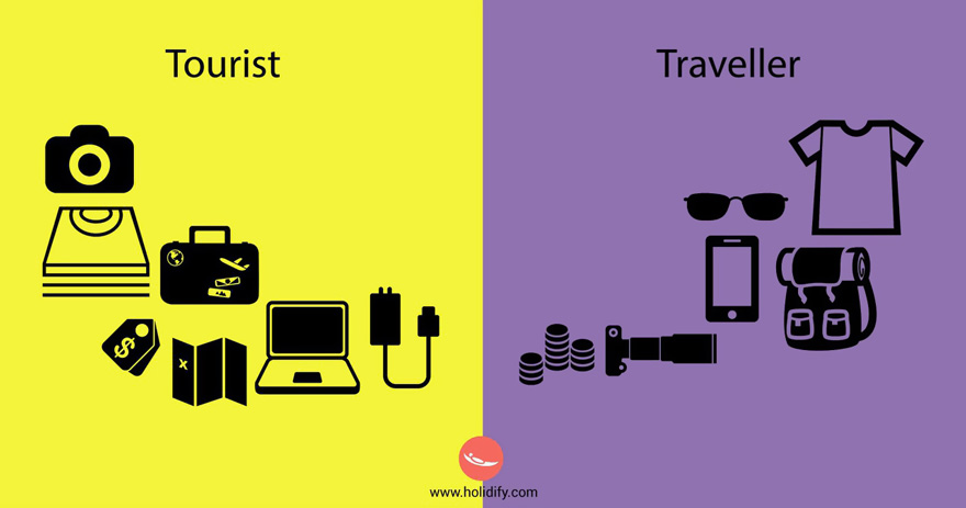 Nhìn vào chùm ảnh minh họa này, bạn sẽ biết mình là tourist hay traveller - Ảnh 6