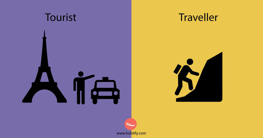 Nhìn vào chùm ảnh minh họa này, bạn sẽ biết mình là tourist hay traveller - Ảnh 8