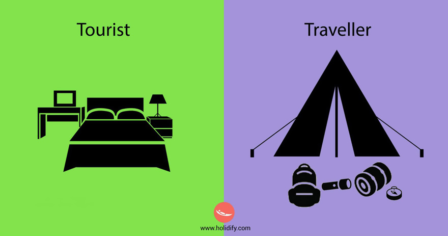 Nhìn vào chùm ảnh minh họa này, bạn sẽ biết mình là tourist hay traveller - Ảnh 10