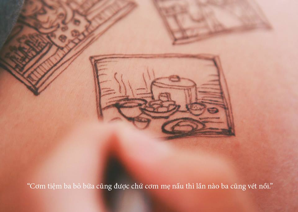 Ngắm bộ ảnh siêu ngọt ngào của ông bố Việt vẽ trên bụng bầu vợ - Ảnh 13