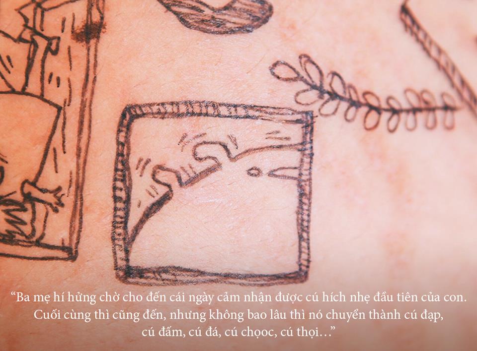 Ngắm bộ ảnh siêu ngọt ngào của ông bố Việt vẽ trên bụng bầu vợ - Ảnh 15