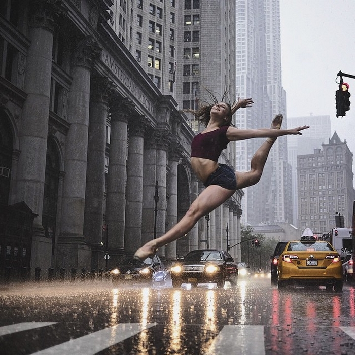 Mê hoặc với những vũ điệu ballet tuyệt đẹp trên đường phố New York - Ảnh 2