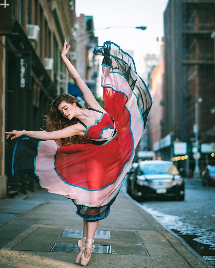 Mê hoặc với những vũ điệu ballet tuyệt đẹp trên đường phố New York - Ảnh 5